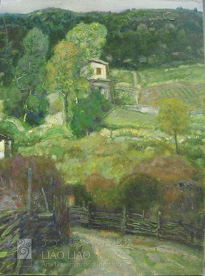 6  《野岭系列·风景》  60×80cm