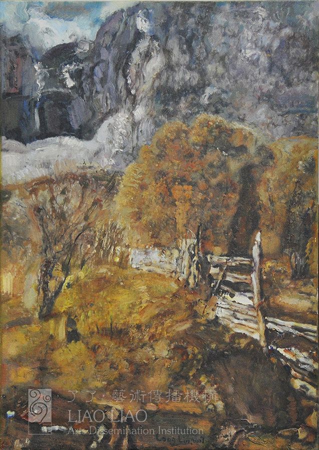 20  《野岭系列·风景》  40×56cm