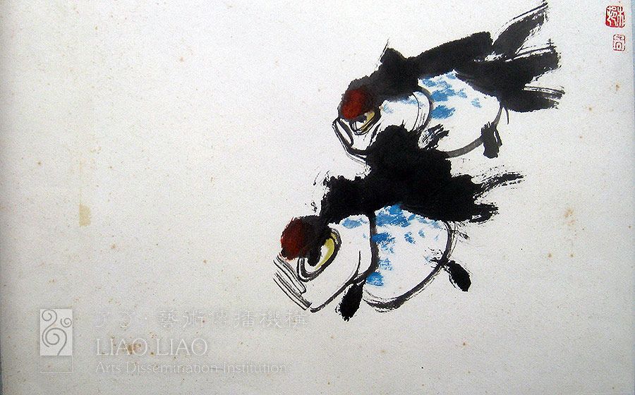 小品7  《鱼趣》  34×23cm