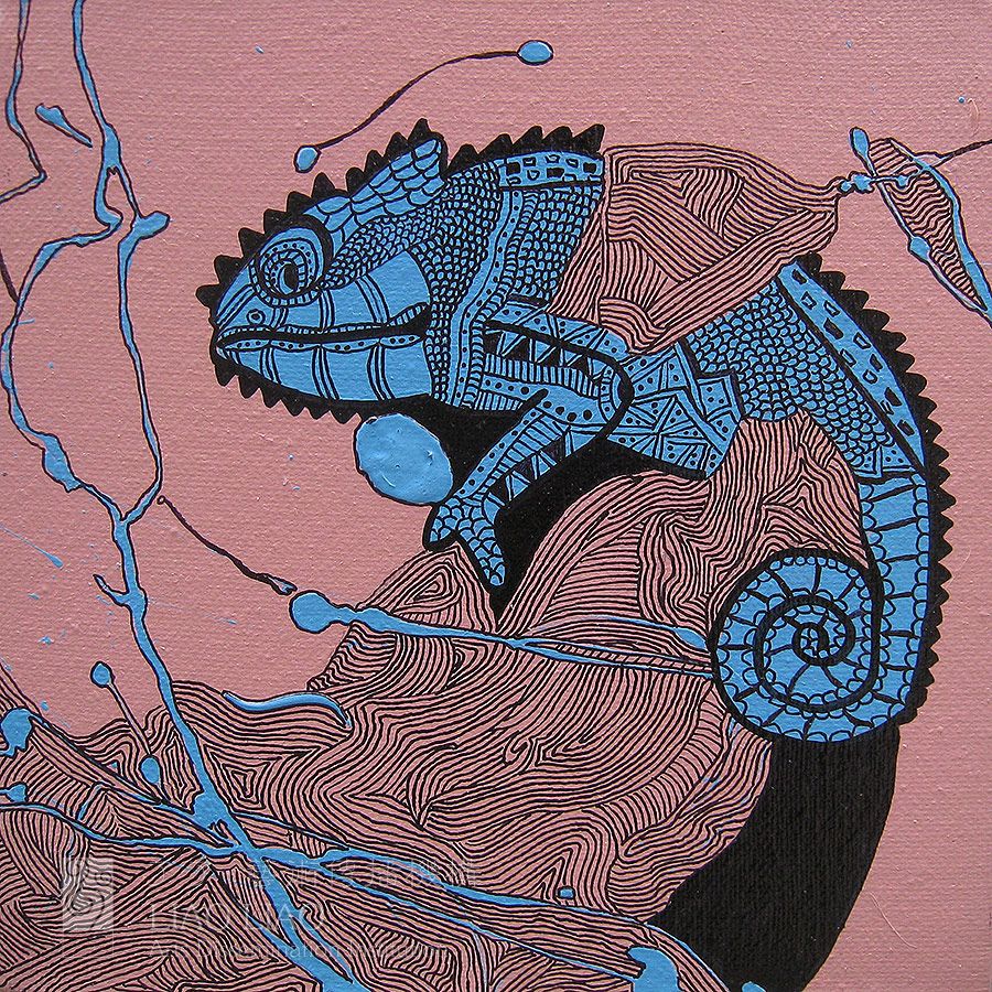 2  《形色物语系列》  20×20cm