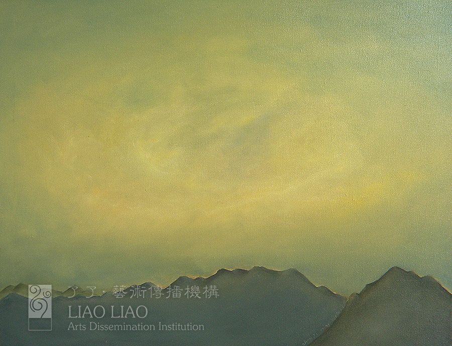 《山-暖秋》  50×60cm