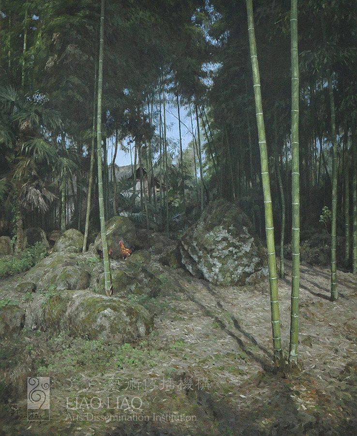 8  《风景》  60×30cm