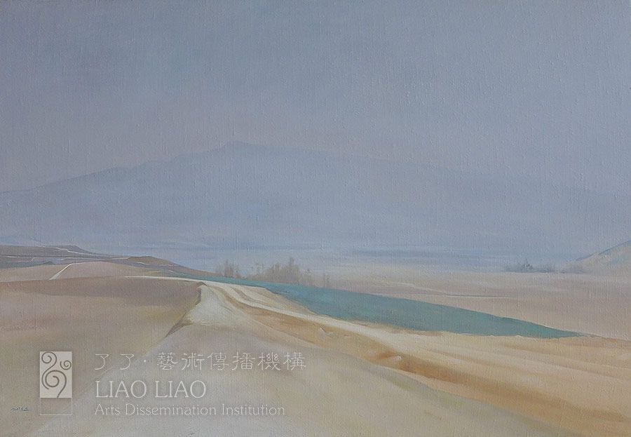 5  《下山路》  130×90cm