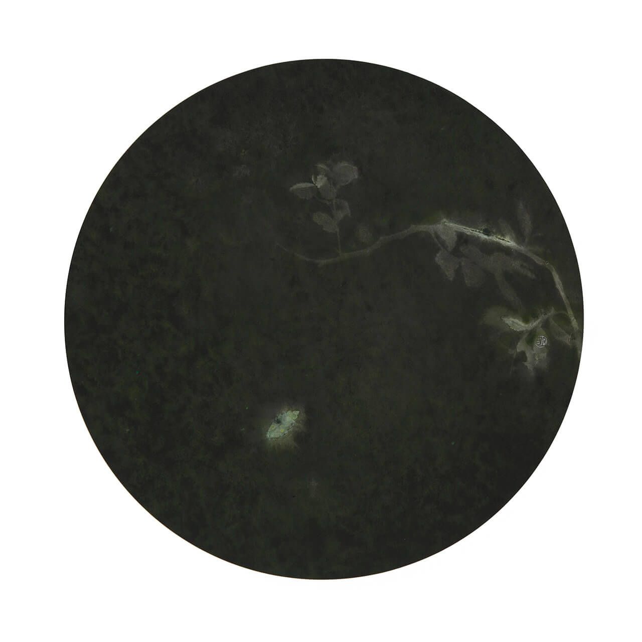 《野草-23》39×39cm纸本水墨2019年