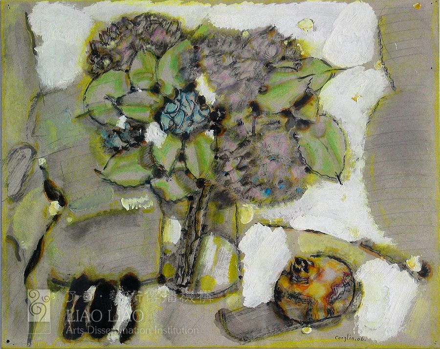 47  《黑调》   50×35cm