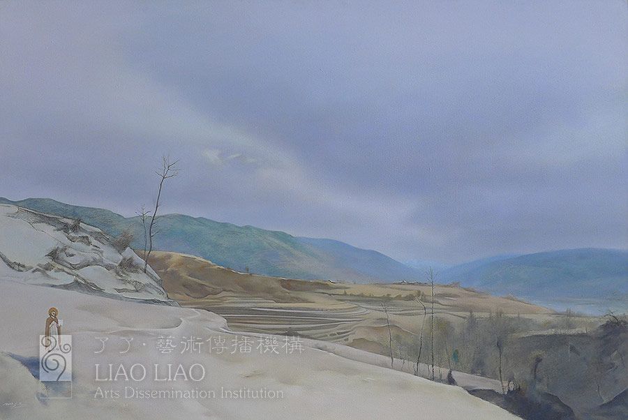 14  《使徒在竹赫》  120×80cm