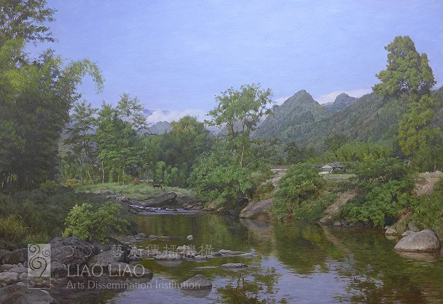 15  《风景》  60×30cm