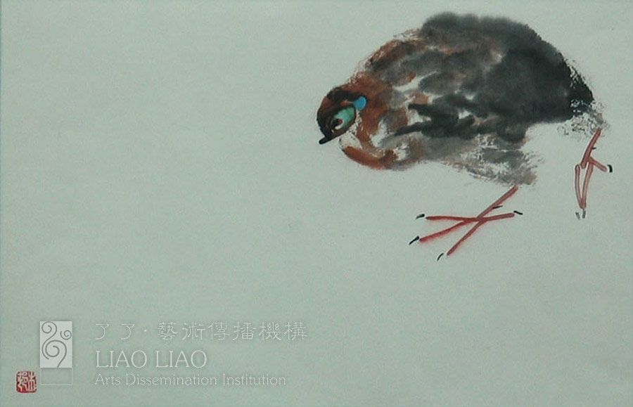 小品15  《雏鸡》  35×23cm