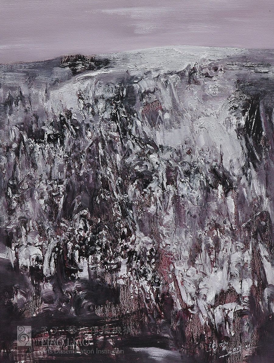 6  《山花系列之六》  60×80cm
