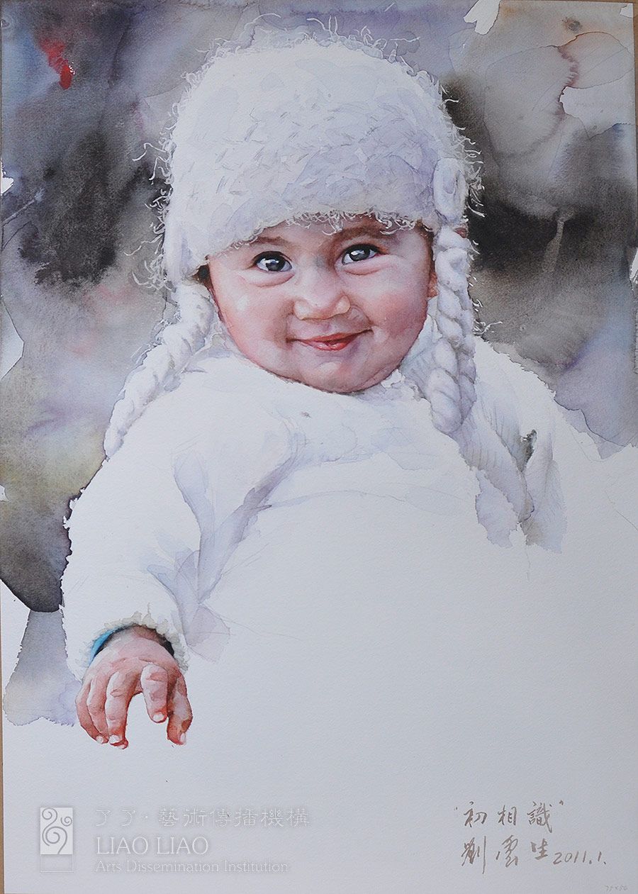 23  《初相识》   54×75cm