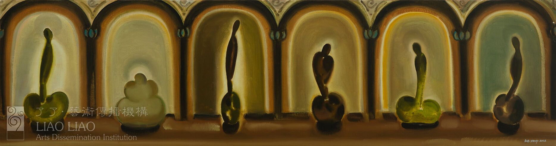 《葫芦系列》150×40cm