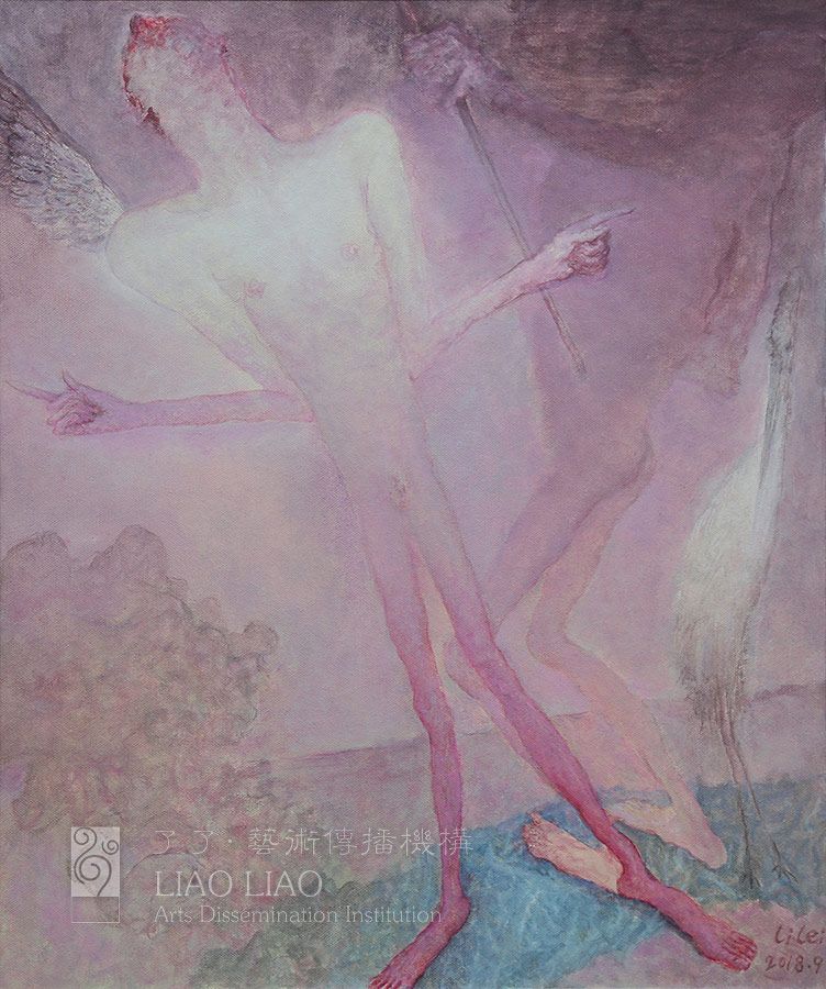 6《人物》50×60cm布面油画2018年