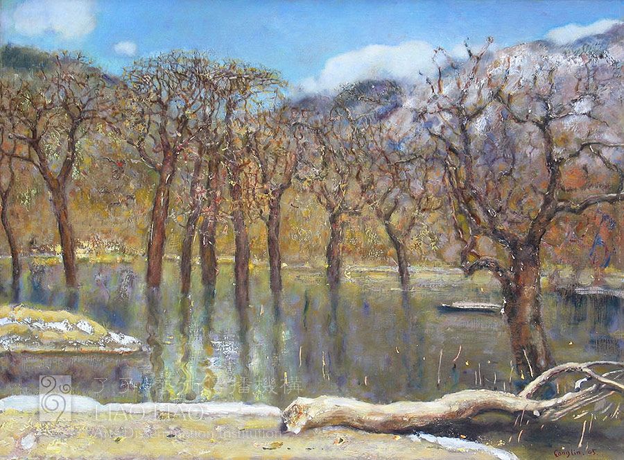 1  《野岭系列·风景》  80×60cm