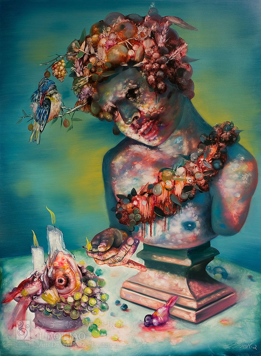 3《饕餮盛宴系列三》110x85cm2010年
