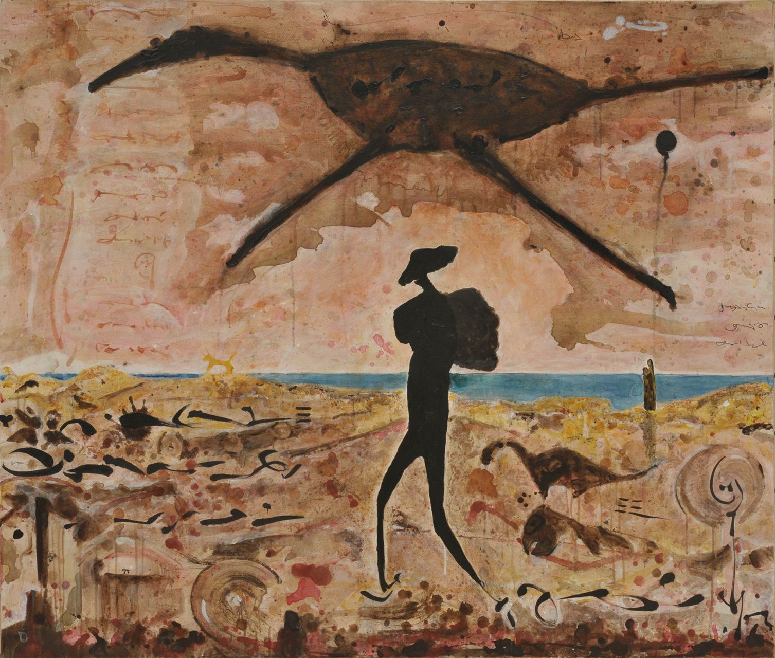 《旅行者》140x120cm2012年