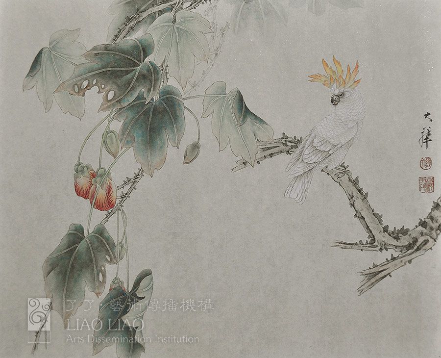 挂历2012年14  《鹦鹉》  57×43cm