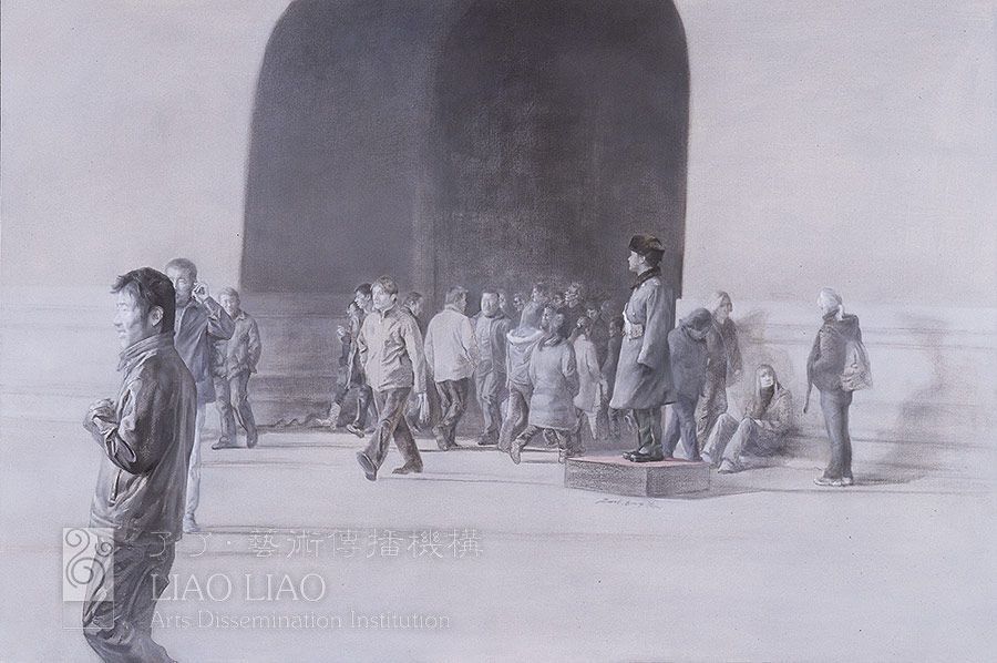 65  《北京游记·天安门散见 》  180×120cm